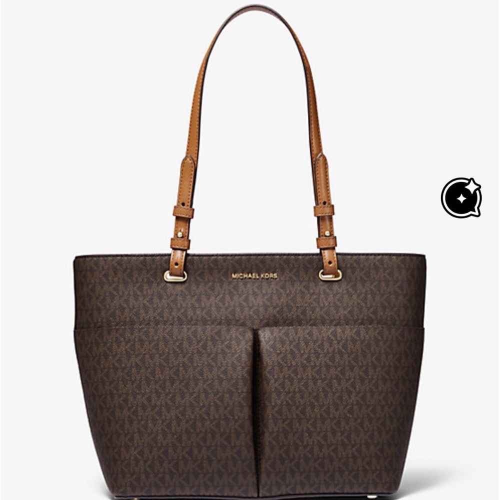Michael Kors Dark Brown Signature Tote